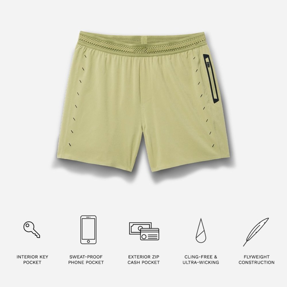 NWOT Ten Thousand Sage Session Short (With Liner) 5" Size Medium - Picture 3 of 4